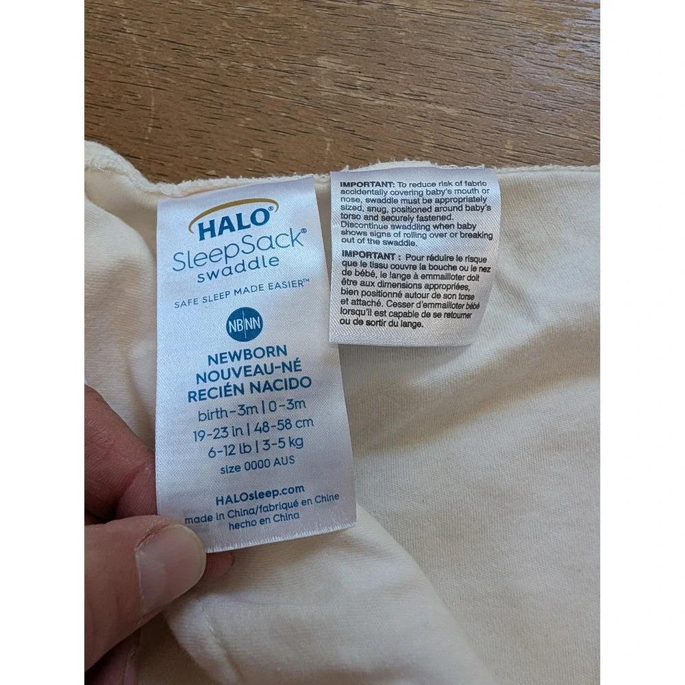 Halo sleepsack swaddle